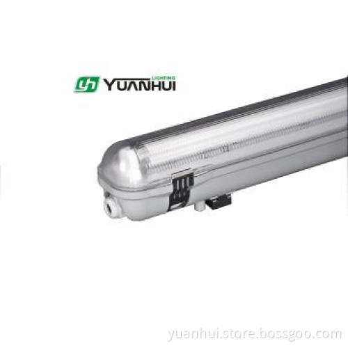 industrial waterproof fluorescent lighting fixture